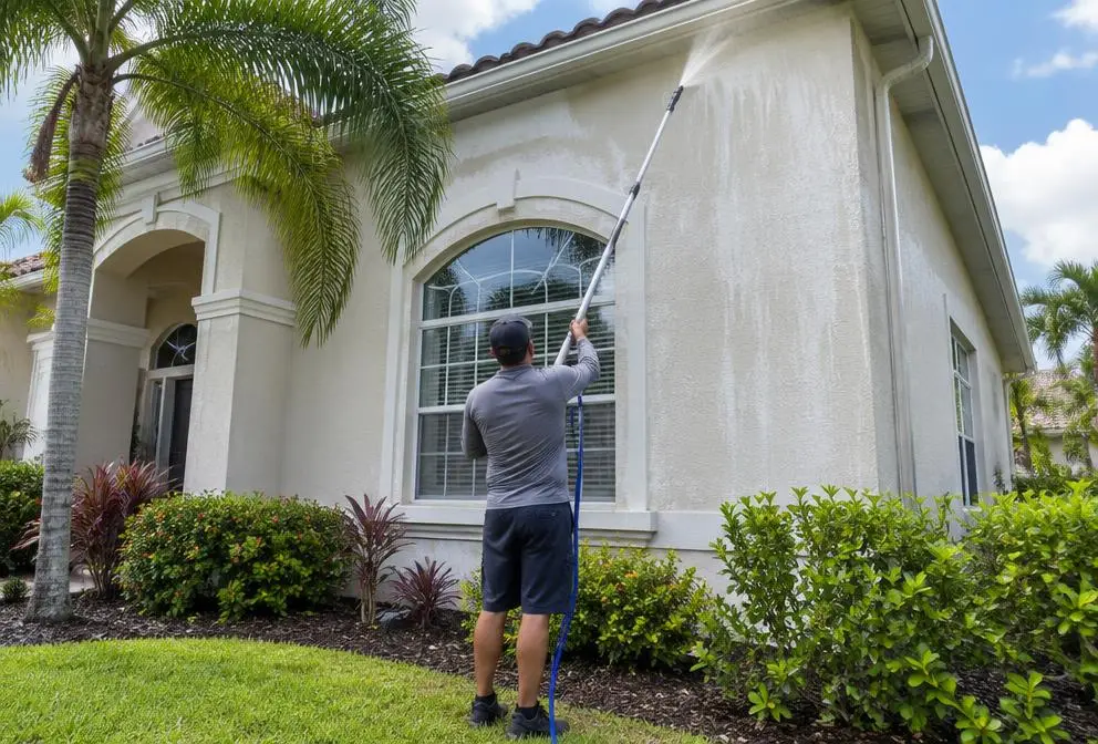 House soft wash